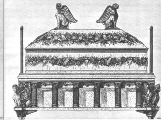 Реконструкция деревянного саркофага скиф