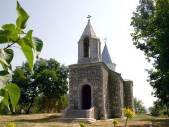 Церковь Канач Жам находится в городе Шуш