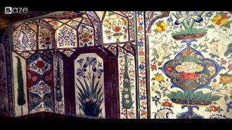 Росписи Дворца шекинских ханов характери
