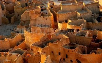 Руины города Шали.