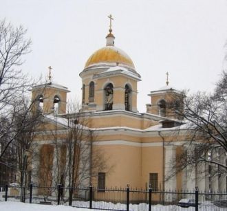 Александро-Невский собор зимой