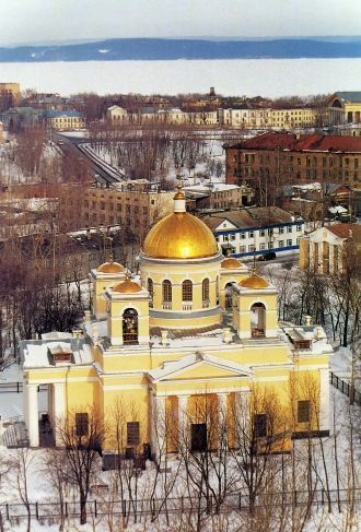 Александро-Невский собор, вид сверху