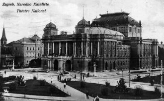 Хорватский Национальный театр, 1895