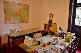 Рабочий кабинет Троцкого, где он был уби