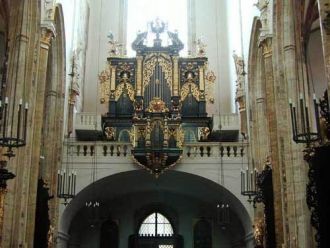 Орган в храме Девы Марии. Прага.