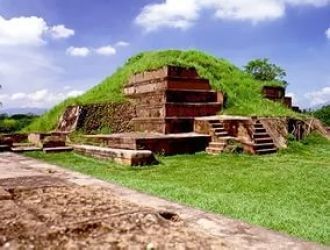 Город майя Хойа-де-Серен, руины сохранны