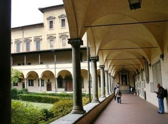 Библиотека Лауренциана во Флоренции. Гал