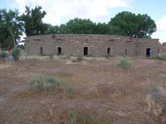 Великий Кива, Руины ацтеков, Нью-Мексико