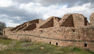 Кладка сооружения Ацтекских руин.