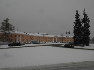 Площадь Ленина зимой