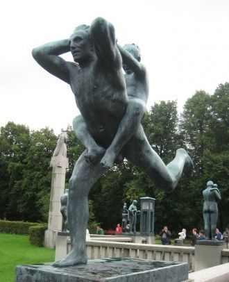 Осло, парк скульптур Вигеланда.