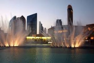 Поющие фонтаны в Дубае.