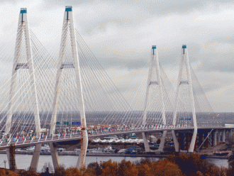 Один из самых длинных мостов России. Фак