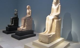 Статуи царицы Хатшепсут. Музей Метрополи