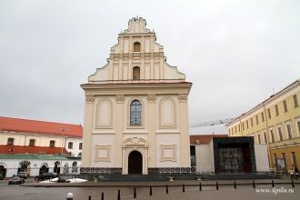 Восстановленная церковь Святого Духа.