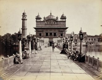 Золотой храм в Амритсаре, Индия. 1870 г.