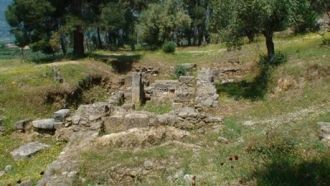Руины храма Афины Меднодомной.