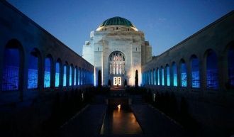 Австралийский военный мемориал, вид в но