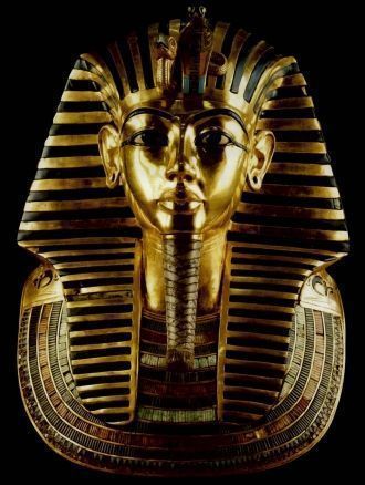 Гробница Тутанхамона. Золотая маска муми