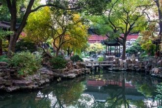 Сад Юй Юань, расположенный в историческо