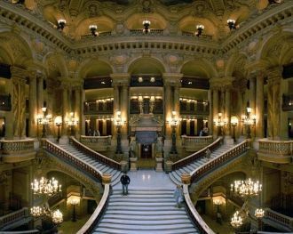 Парадная лестница Венской оперы