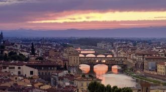 Удивительный мост Понте Веккьо, Флоренци