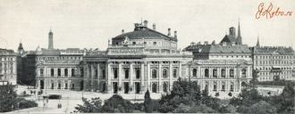 1843-1990 - Бургтеатр в Вене, Австрия.