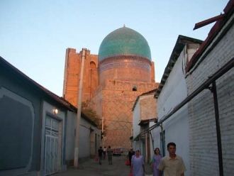 Мечеть Биби-Ханум. Купол главного зала. 