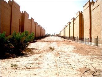 Стены Вавилона. Древняя дорога.