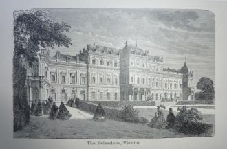 Дворец Бельведер (Belvedere) состоит из 