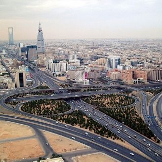 Город Эр-Рияд. Башня Аль-Файсалы.