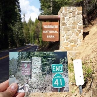 Вход в Йосемитский Национальный Парк | а