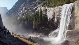Знаменитый водопад «Лошадиный хвост». Са