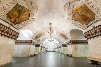 Станция метро Киевская. Открыта в 1953 г