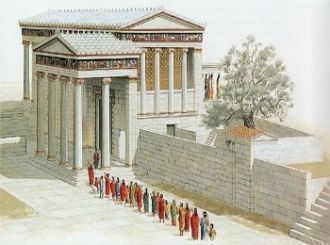 Античный храм Эйрехтенон.