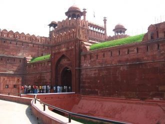 Красный форт в Дели (также «Лал-Кила») —