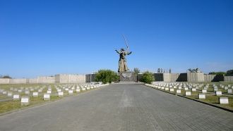 Воинское мемориальное кладбище.