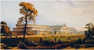 Хрустальный дворец в 1865 году