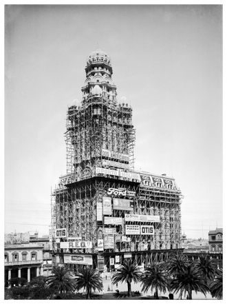 Строительство дворца. 1927 год.