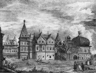 Коломенский дворец. Изображение, датируе