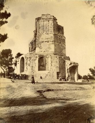 Галло-римская башня Мань. 1880-е