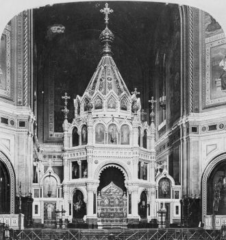 Интерьер храма, 1902 г.