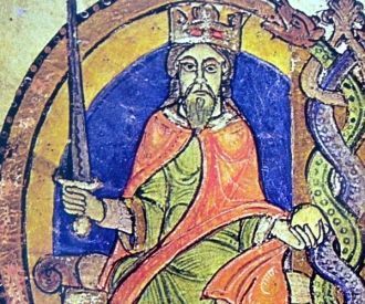 Святой Давид I, король Шотландии. Люди с