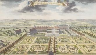 Иллюстрация Кенсингтонского дворца в аль