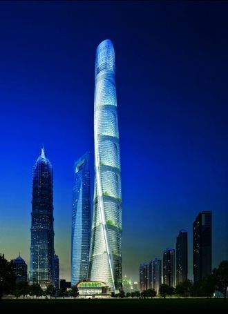Шанхайская башня — сверхвысокое здание в