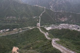 Вид на Великую китайскую стену