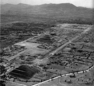 Теотиуакан  в начале XX века