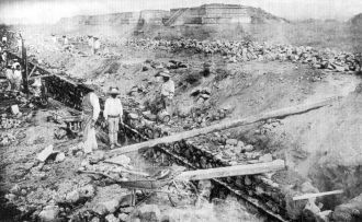 В процессе раскопок Теотиуакана