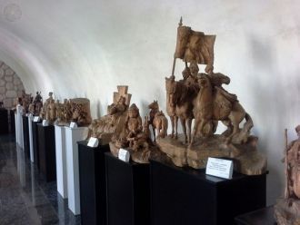 Часть музейной экспозиции в Збаражском з