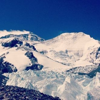 Эверест и северная вершина Чангзе.